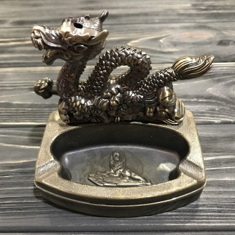 Пепельница с зажигалкой Дракон