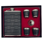 Набор з шкіряною флягою  3