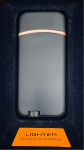 Запальничка двох режимна Lighter 833 black mat