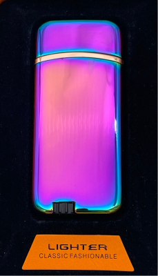Зажигалка двух режимная Lighter 833 rainbow 