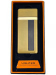 Зажигалка USB спираль 270 золото
