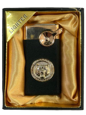 Запальничка Lighter 723 black lion