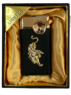 Запальничка Lighter 723 black tiger