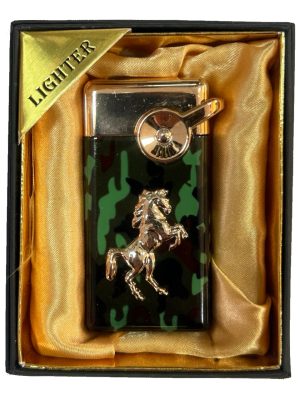 Запальничка Lighter 723 khaki horse
