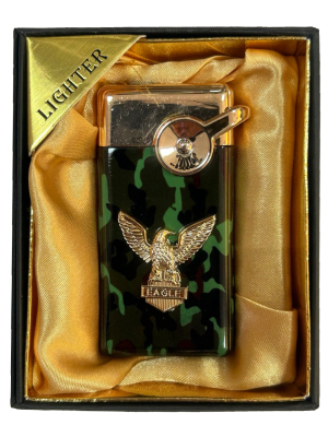 Запальничка Lighter 723 khaki eagle 1