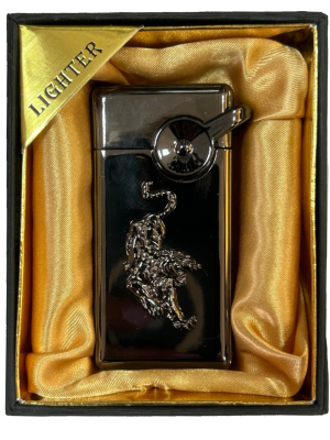 Запальничка Lighter 723 black ice tiger
