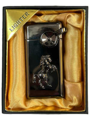 Запальничка Lighter 723 black ice horse