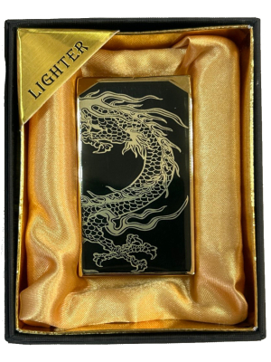 Запальничка Lighter 061 gold dragon 1