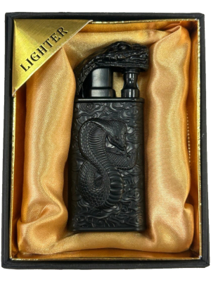 Запальничка двох режимна Lighter 874 snake black