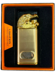 Запальничка двох режимна Lighter 8012 eagle gold