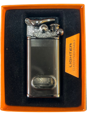 Запальничка двох режимна Lighter 8012 lamp black