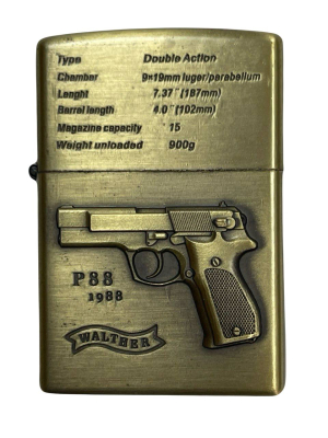 Бензинова зажигалка пистолет 5