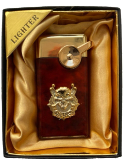Зажигалка газовая Lighter 723 brown devil