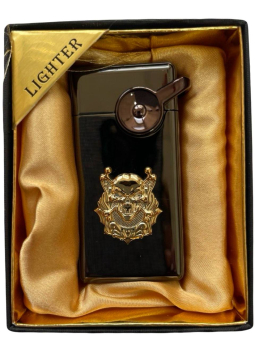 Зажигалка газовая Lighter 723 black ice devil